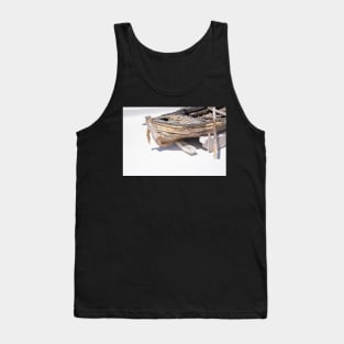 Old wooden dinghy. Tank Top